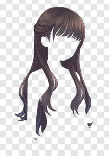 Manga Female Hair Style Vector Illustration. Anime Girl Hair Illustration  Design Template Royalty Free SVG, Cliparts, Vectors, and Stock  Illustration. Image 140818140.