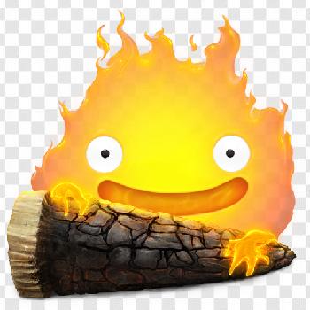 Howl`s Moving Castle Outing Pochette Calcifer (Anime Toy) Hi-Res image list
