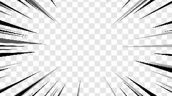 Manga Speed Radial Lines. Comic Anime Effect. Vector Illustration Stock  Vector - Illustration of background, backdrop: 235784668