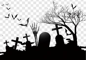 RIP dead grave Halloween decoration, PNG file no background, AI generated  28597565 PNG