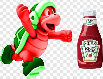 Ketchup PNG transparent image download, size: 598x1849px