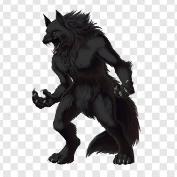 Werewolf Transparent Background Transparent Background Free Download ...