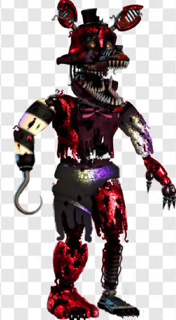 Download Nightmare Foxy Transparent HQ PNG Image