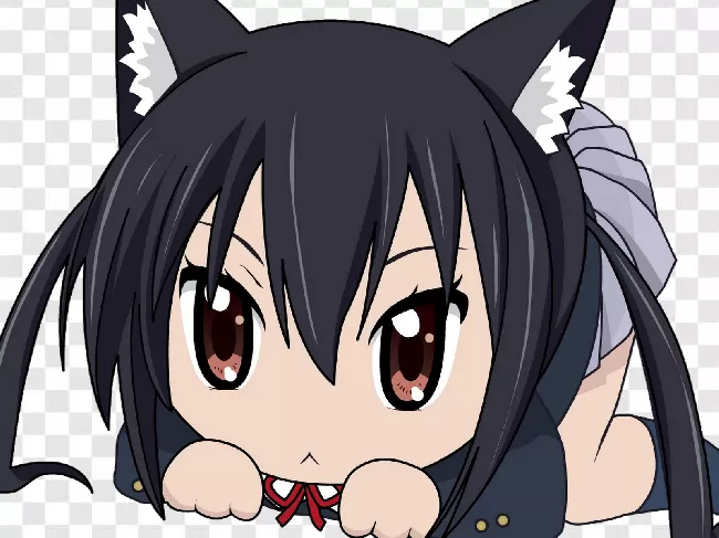 Anime Drawing Catgirl, Anime transparent background PNG clipart