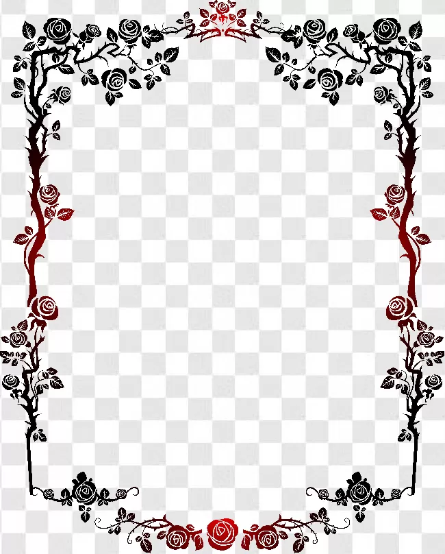 Black Borders Clear Backgrounds Transparent Background Free Download ...