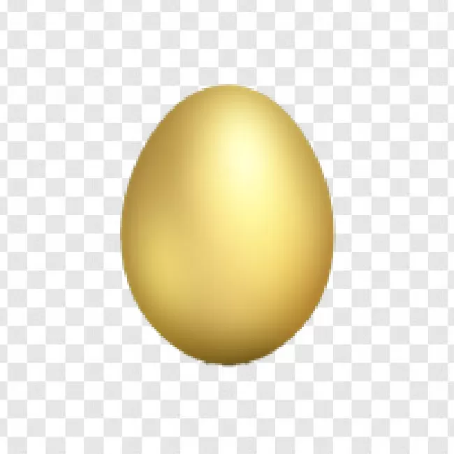 Golden Egg Symbol Transparent Background Free Download - PNG Images