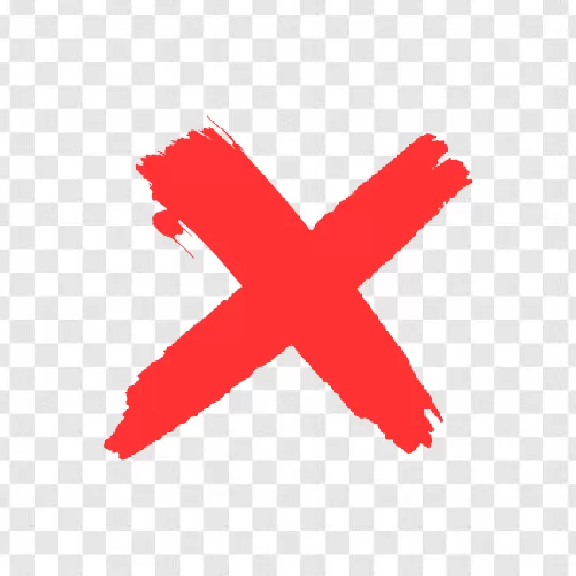 Vote, Illustration, Grunge, Reject, Red, Sign, Letter, Isolated, Wrong, Icon, Error, White, Cross, Paint, Design, Symbol, X, Brush, Choice, Shape, Negative, Vector, Check, No, Mark