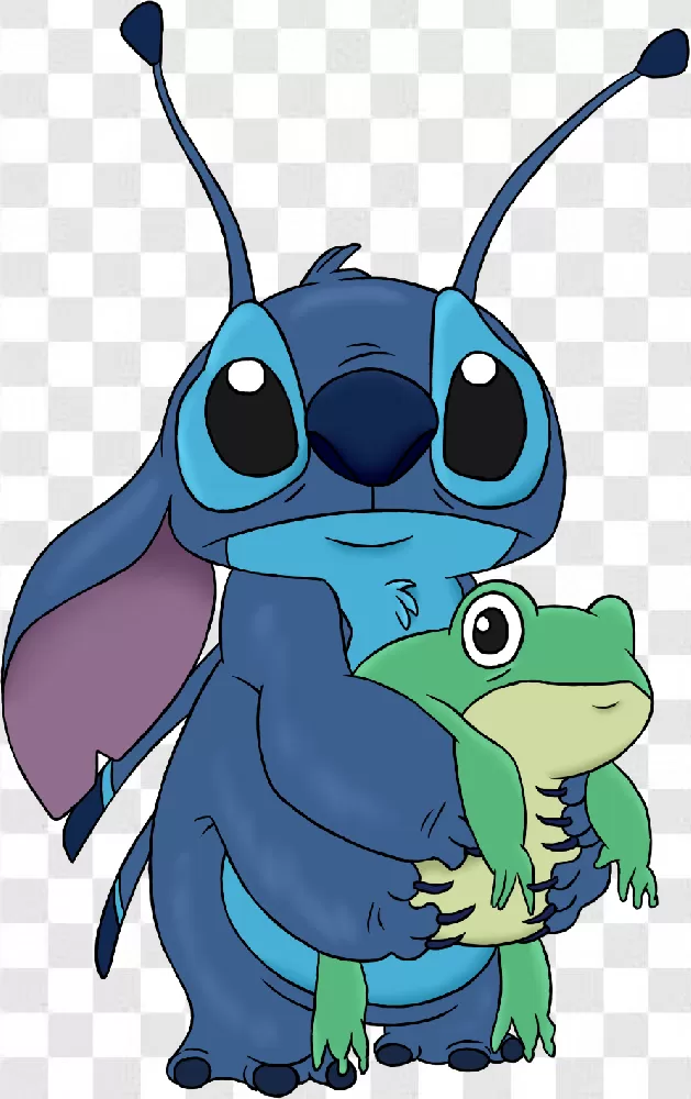 Animal, Character, Drawing, Cartoon, Stitch