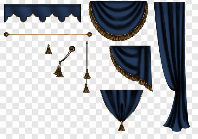 Decoration Stage, Vector, Get, Drapery, Design, Decoration Clipart, Style, Clipart, Fashion, Red Curtains, Design Element, Curtains, Object, Decoration