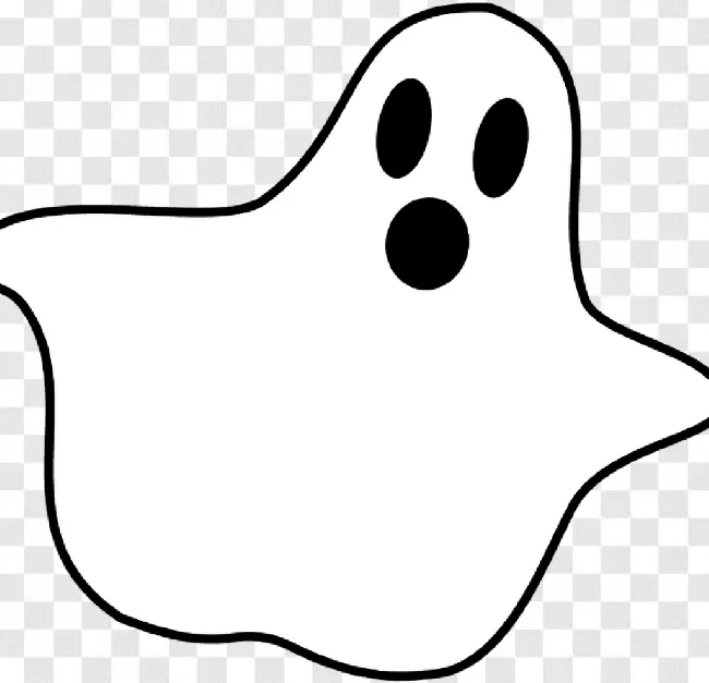 Ghost Logo Transparent Background Free Download - PNG Images