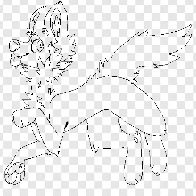 Furry Base Drawing Png Picture Transparent Background Free Download ...