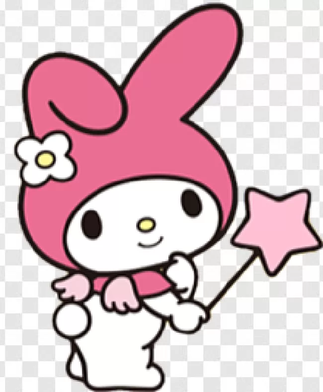 My Melody Hd Transparent Background Free Download - PNG Images