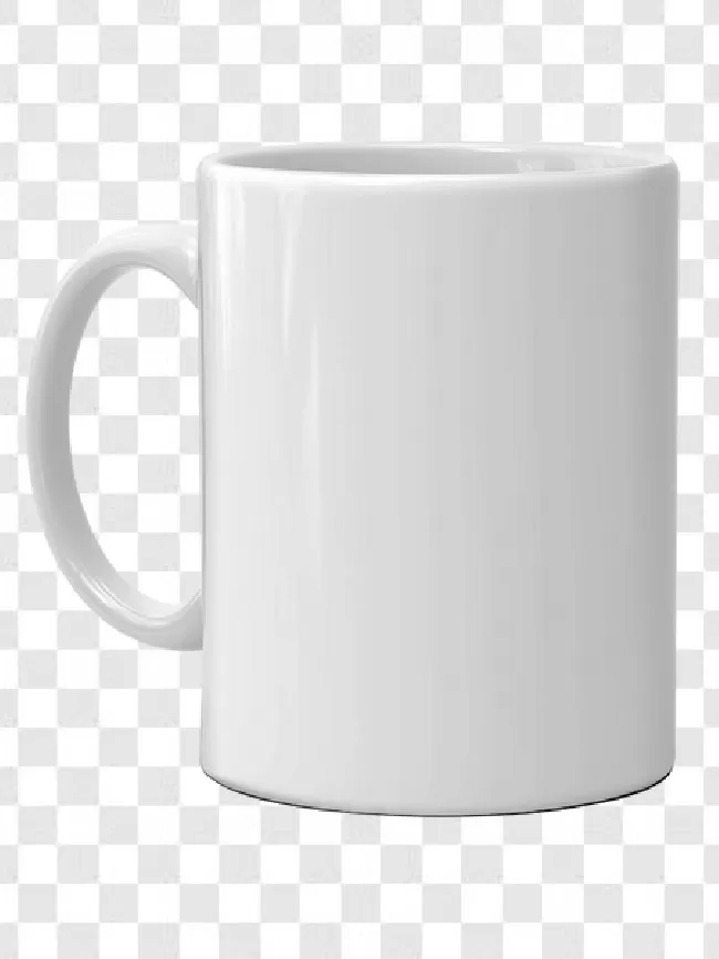 White Mug PNG Transparent Images Free Download