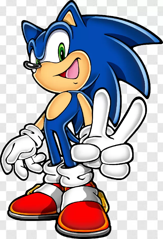 Cartoon, Sonic The Hedgehog, Video Game, Sonic, Graphic, Game, Gaming