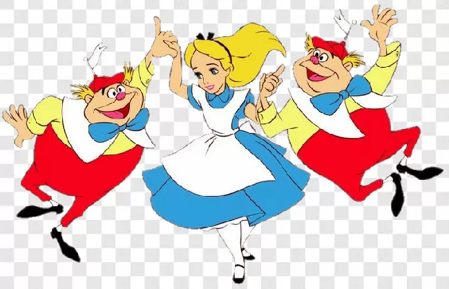 Alice In Wonderland, Cartoon, Animated, Child