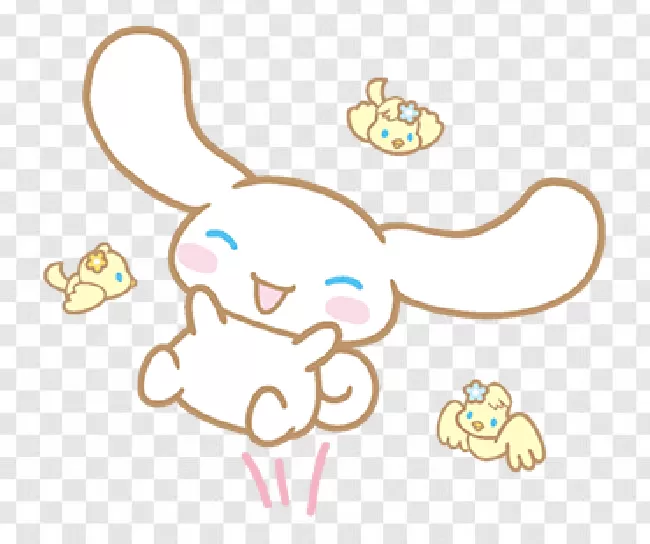 Art, Cinnamoroll, Anime, Character, Cartoon