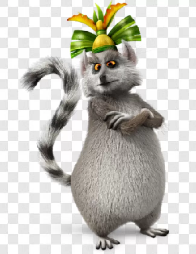 Sentosa Island, All Hail King Julien, King Julien, Cartoon