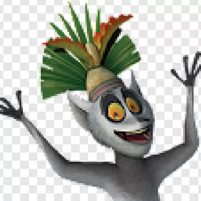 Sentosa Island, All Hail King Julien, King Julien, Cartoon