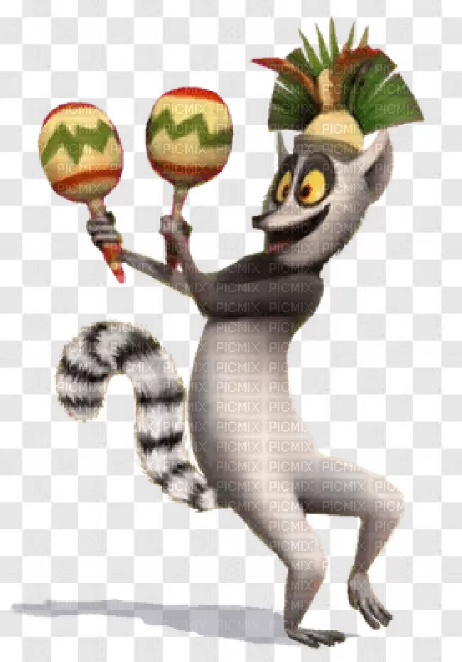 Cartoon, Sentosa Island, All Hail King Julien, King Julien