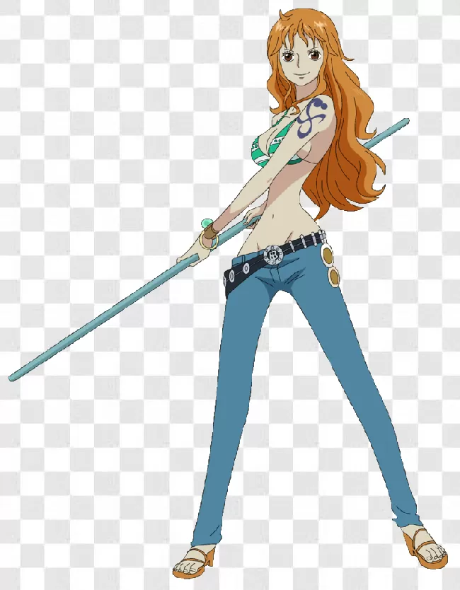 Anime, Character, Animation, Nami, Nami One Piece Character, Drawing Nami