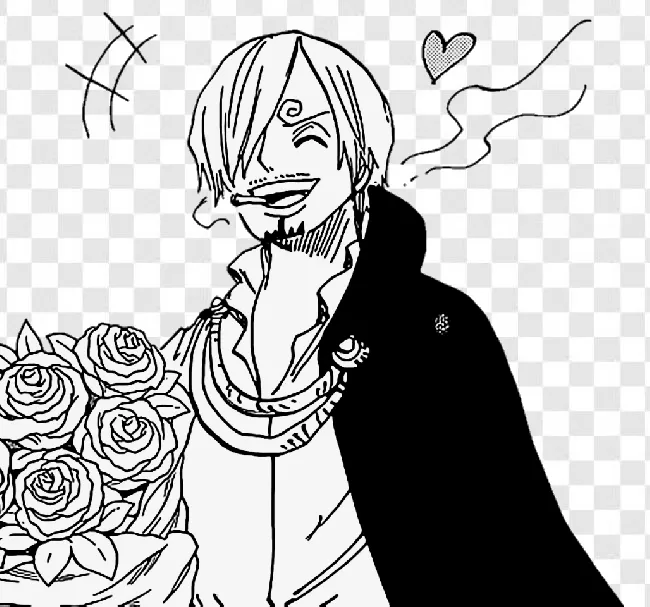 Sanji, Art, Anime, Animation, Cartoon