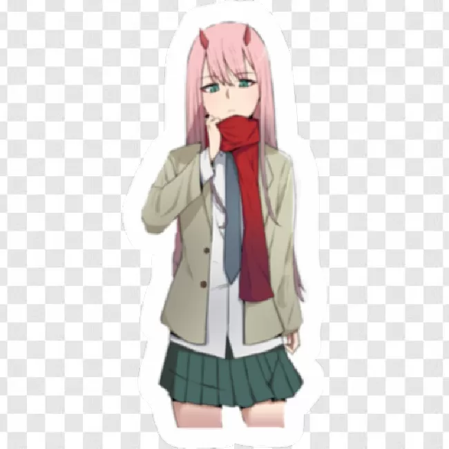 Download Photos Girl Anime Zero Two HQ PNG Image