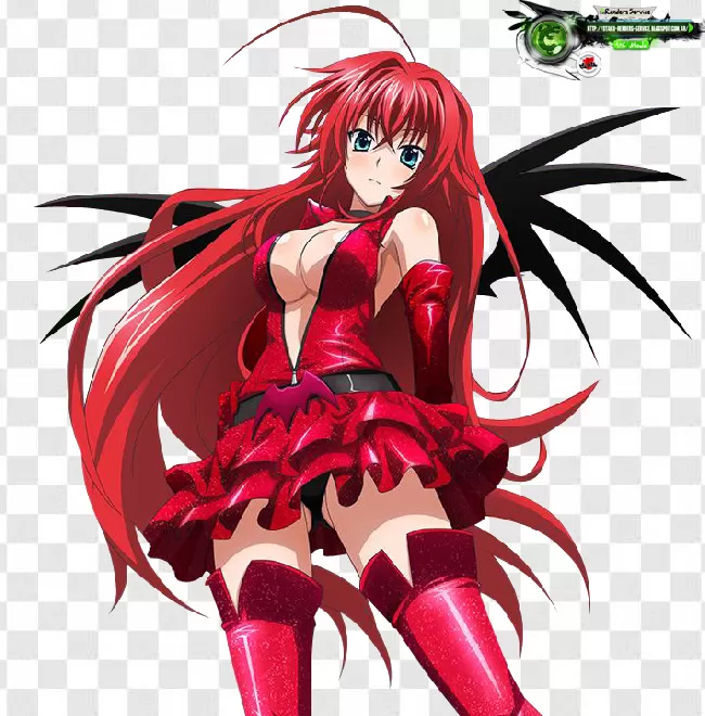 High School DxD Rias Gremory National Secondary School Anime PNG - Free  Download in 2023