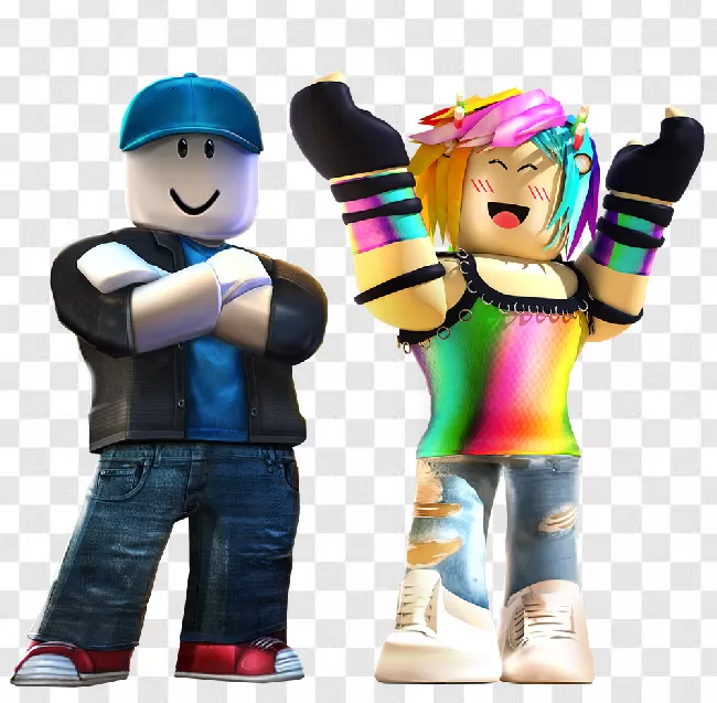 Roblox Characters Png For Editing, Art, Mini, Figure, Isolated