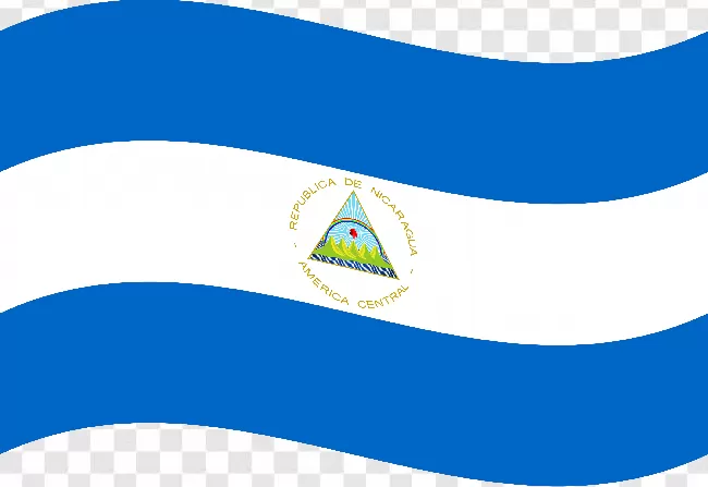 Nicaragua Flag PNG PNG Images, Pngimahes Transparent Background Free ...