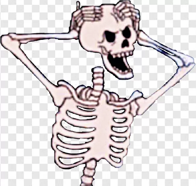 Dead, Skeleton, Body, Human, Bone, Anatomy, Skull, Halloween