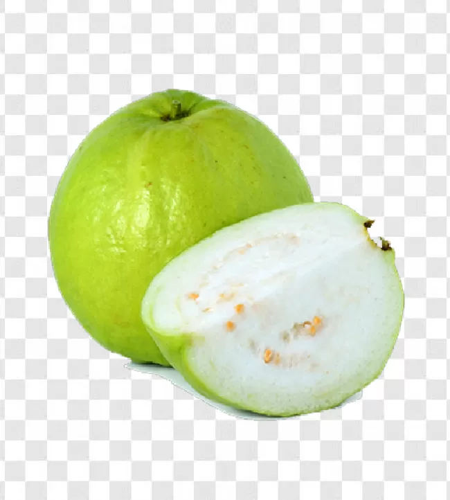 Fresh, Green, Organic, White, Ripe, Guava, Food, Tropical, Fruit, Background