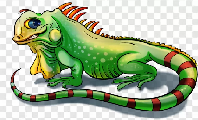 free iguana clipart