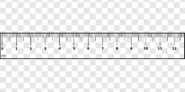 Inch, Education, Vector, Equipment, Ruler, Isolated, Horizontal, Number, Measure, Length