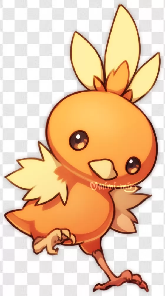 Game, Cartoon, Art, Background, Design, Torchic